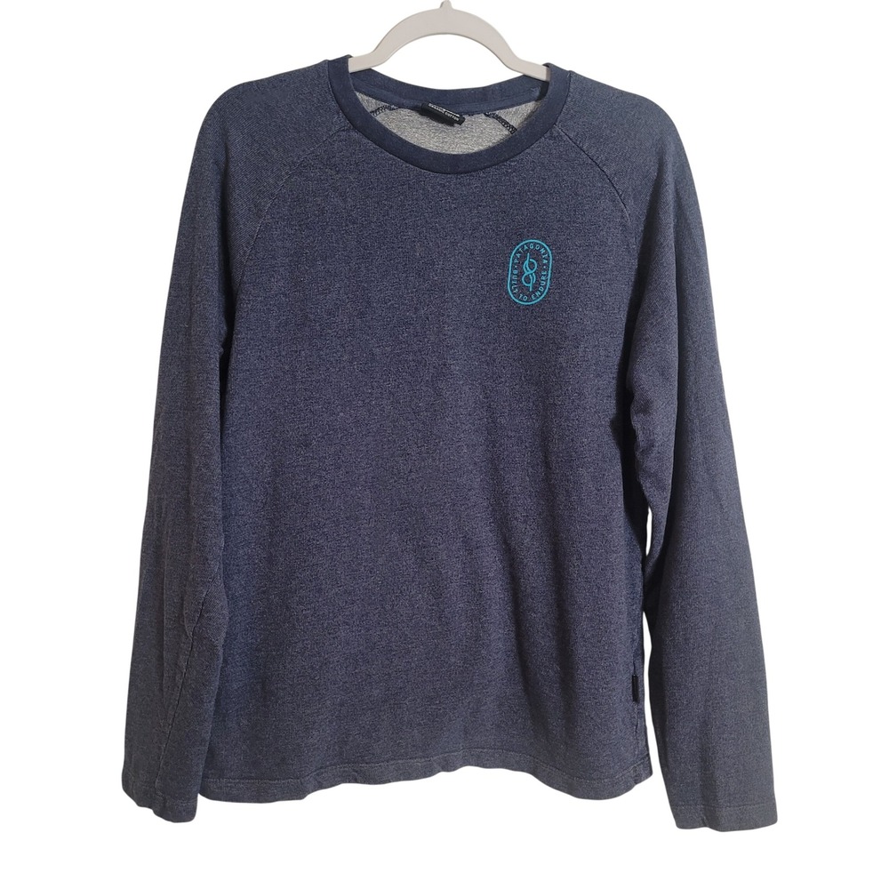 Patagonia Mens Organic Cotton Built to Endure Lightweight Crew Sweatshirt L / XL
